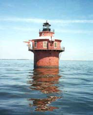 Craighill Channel Lower Range Light - Rear