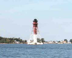 Craighill Channel Lower Range Light - Rear