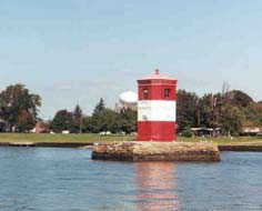 Craighill Channel Lower Range Light - Rear